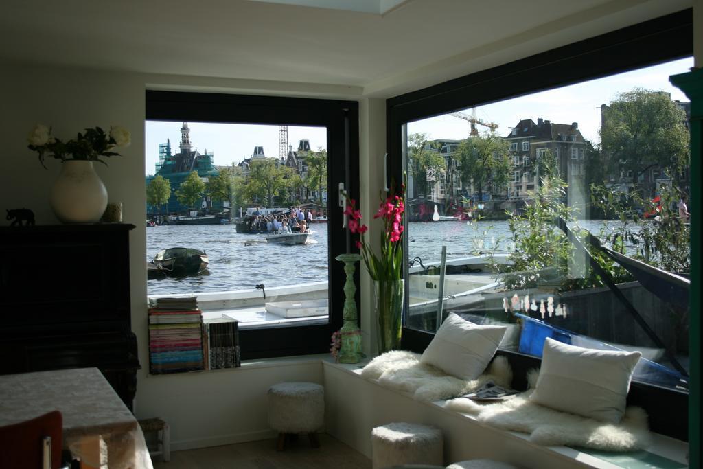 Houseboat Ark Van Amstel Amesterdão Exterior foto